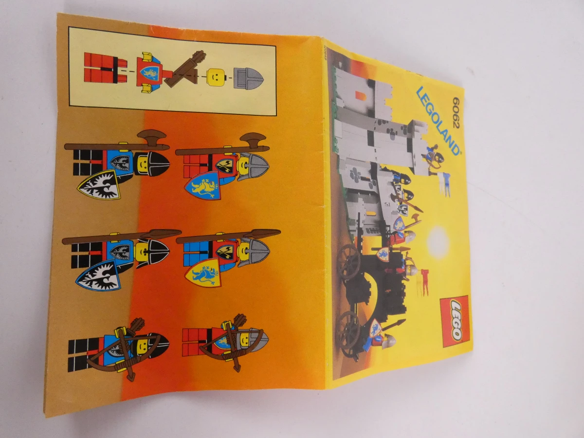 Vintage LEGO Legoland bouwsets met handleidingen en dozen