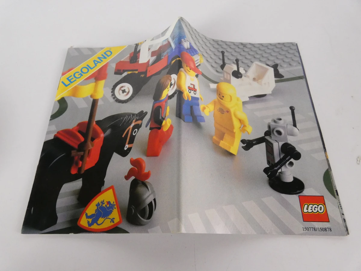 Vintage LEGO Legoland bouwsets met handleidingen en dozen