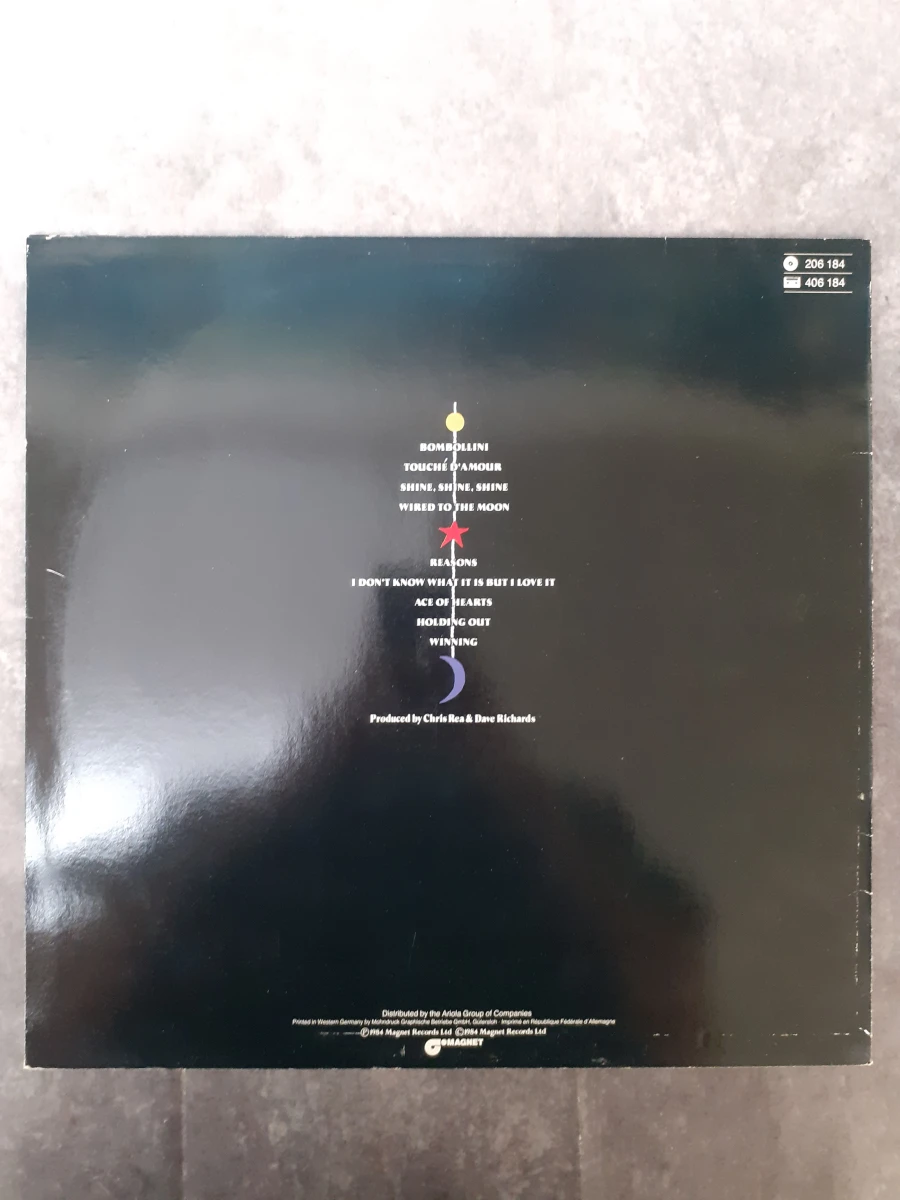 Vinyl: Chris Rea - Wired to the Moon - foto 2