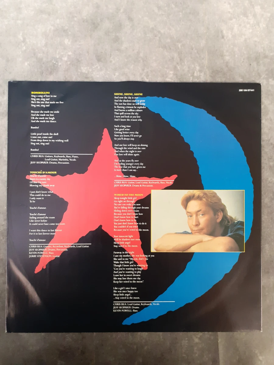 Vinyl: Chris Rea - Wired to the Moon - foto 3
