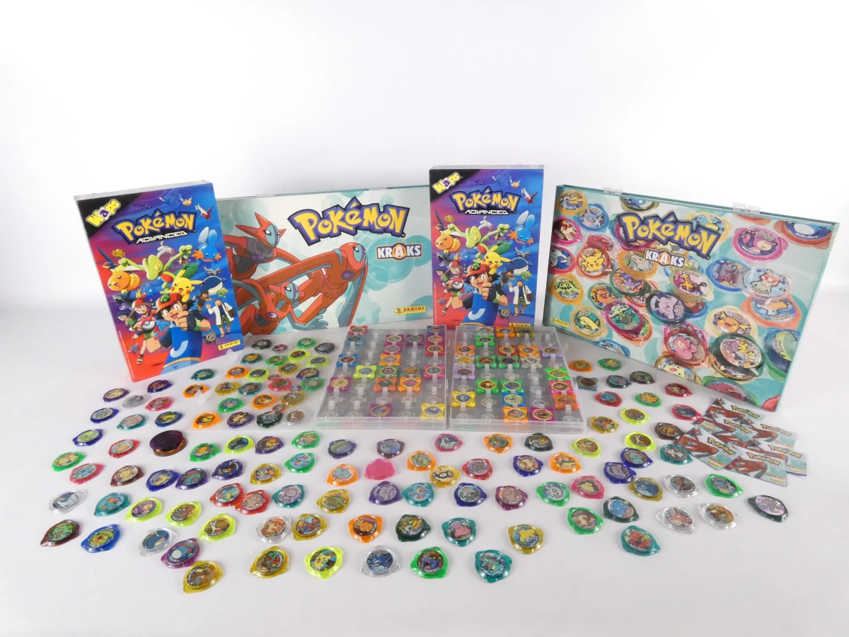 Pokémon Kraks en Waps verzamelset met albums en displays