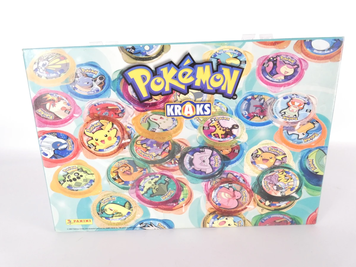 Pokémon Kraks en Waps verzamelset met albums en displays