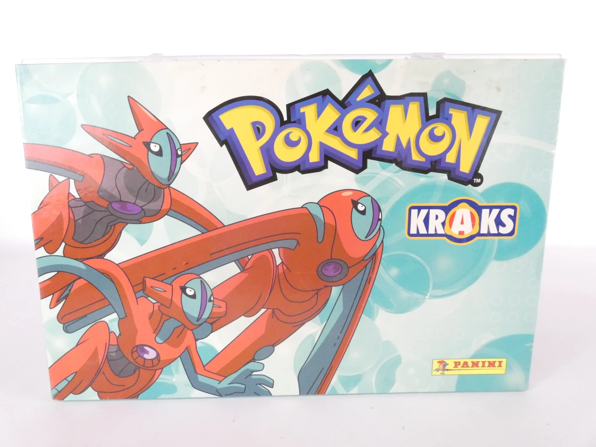 Pokémon Kraks en Waps verzamelset met albums en displays