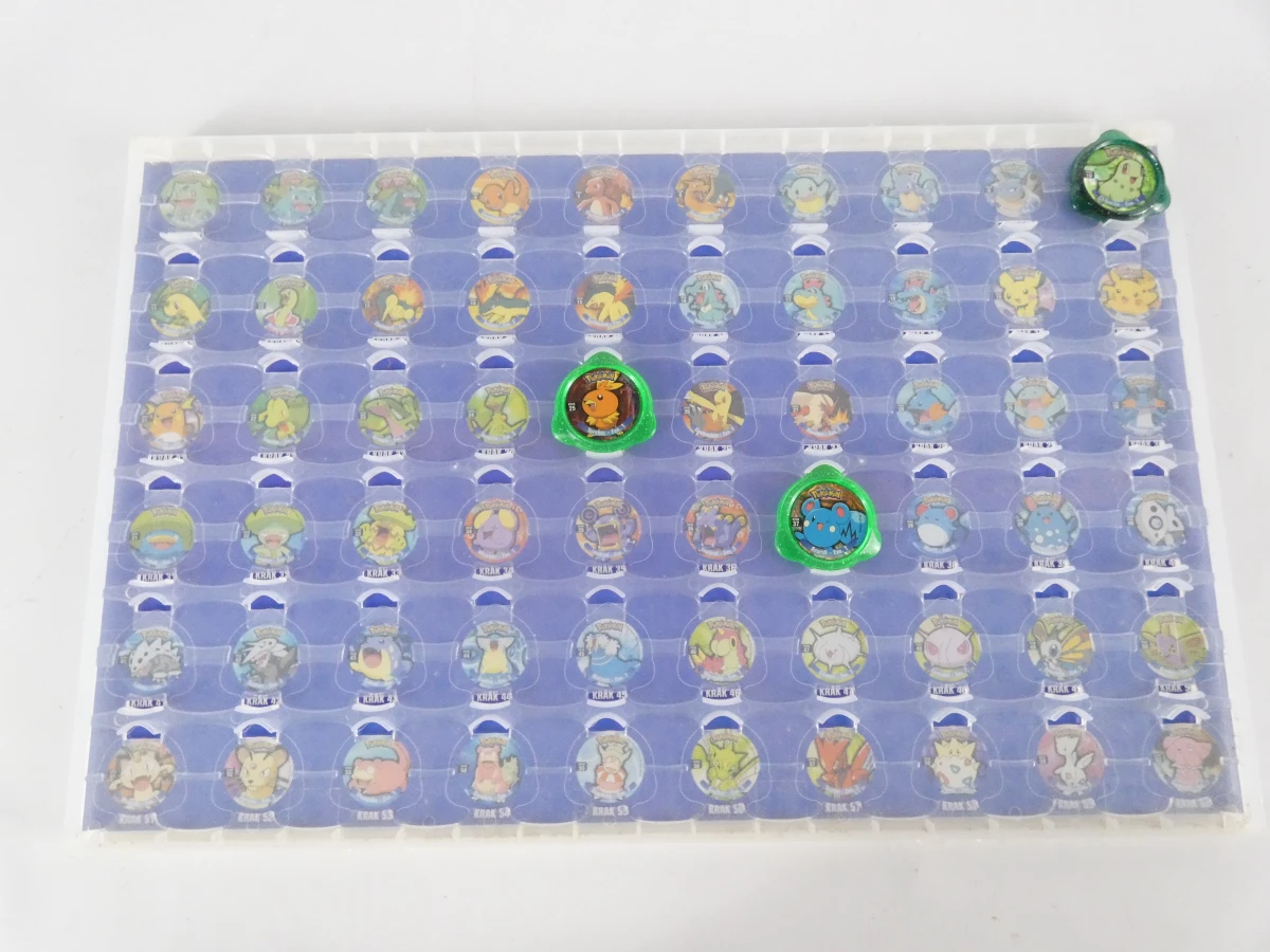 Pokémon Kraks en Waps verzamelset met albums en displays