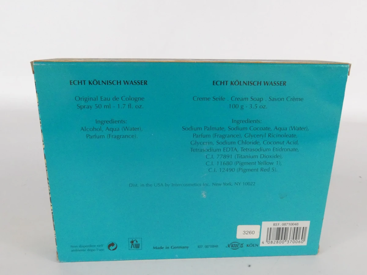 Set superieure zeep en eau de cologne