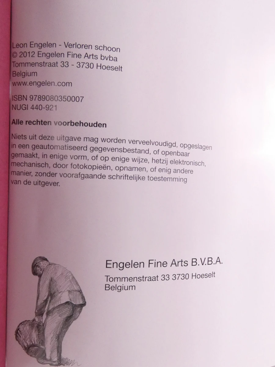Leon Engelen - Verloren schoon kunstboek - foto 2