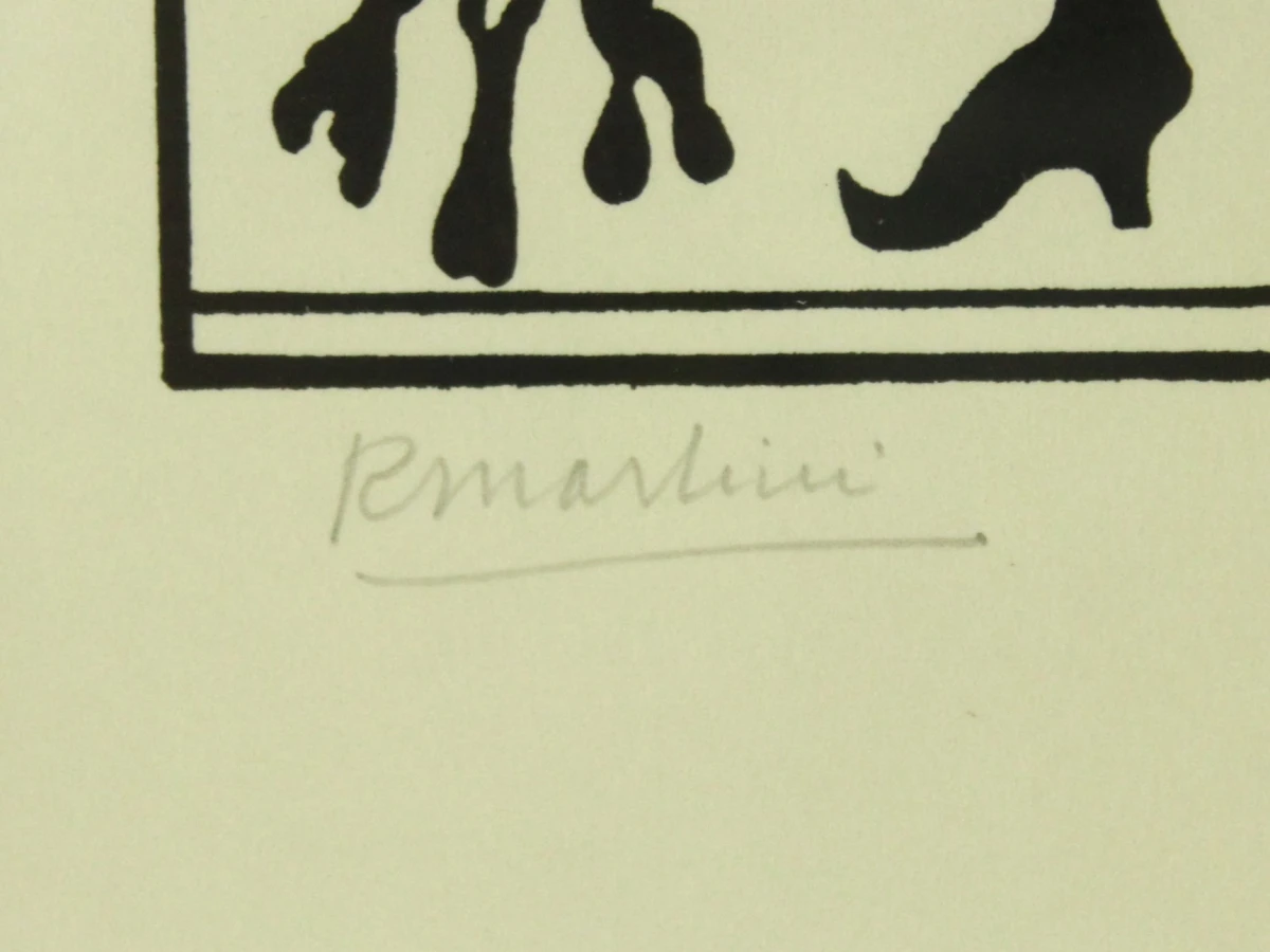 Remo Martini (1917–2002) – grafisch werk, genummerd 15/40 - foto 5