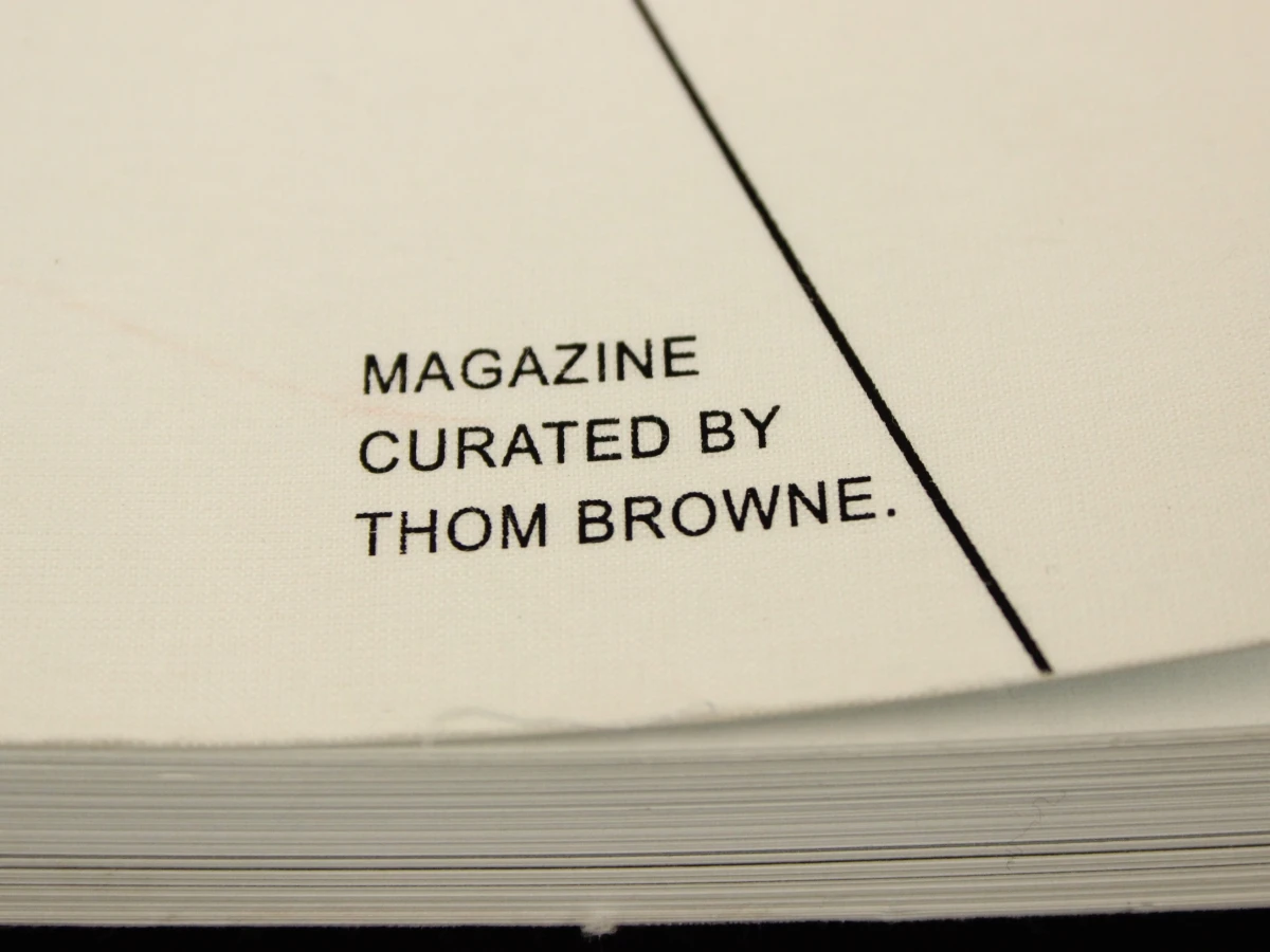 A.Magazine curated by Thom Browne (°1965) - Louis Vuitton Series 4