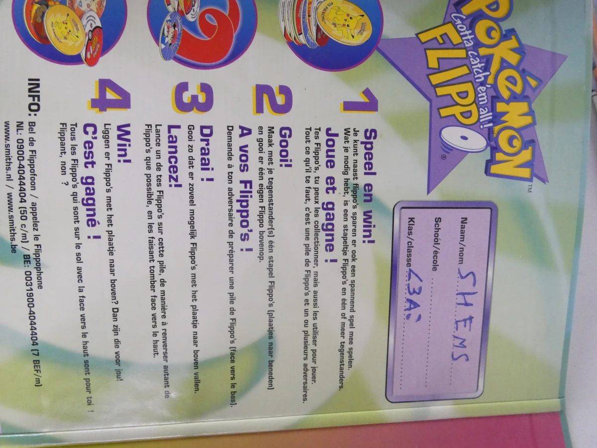 Pokémon Flippo's en verzamelalbums set(317 schijven)