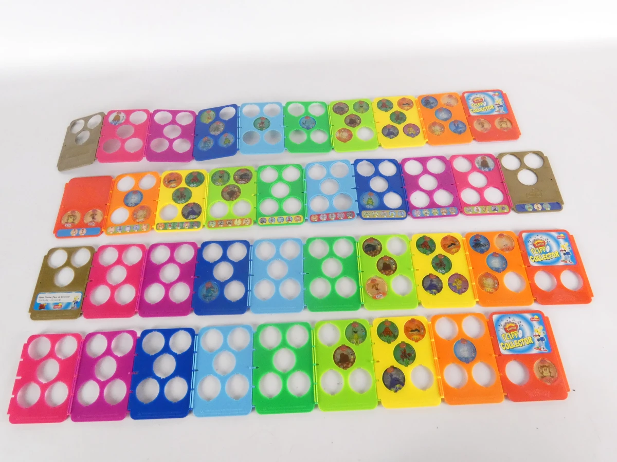 Pokémon Flippo's en verzamelalbums set(317 schijven)