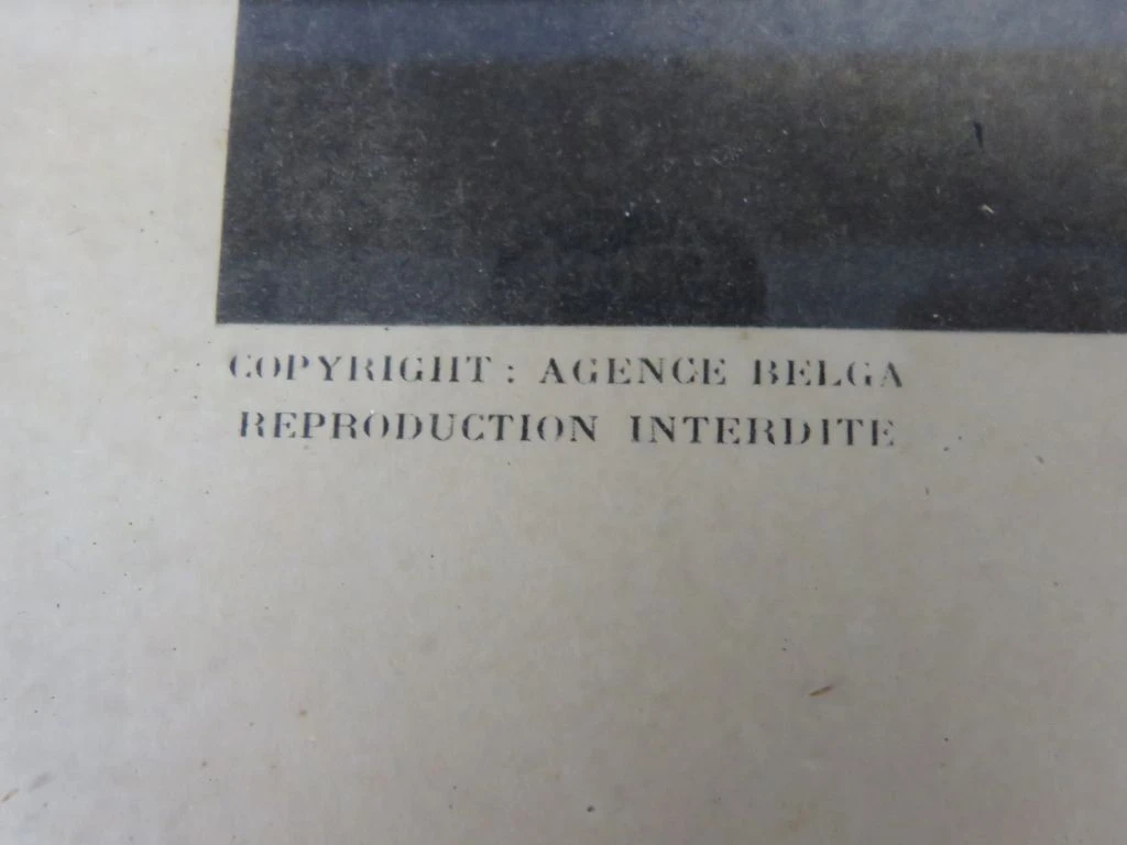 Set van 3 vintage ingelijste portretfoto's van Boudewijn en Fabiola