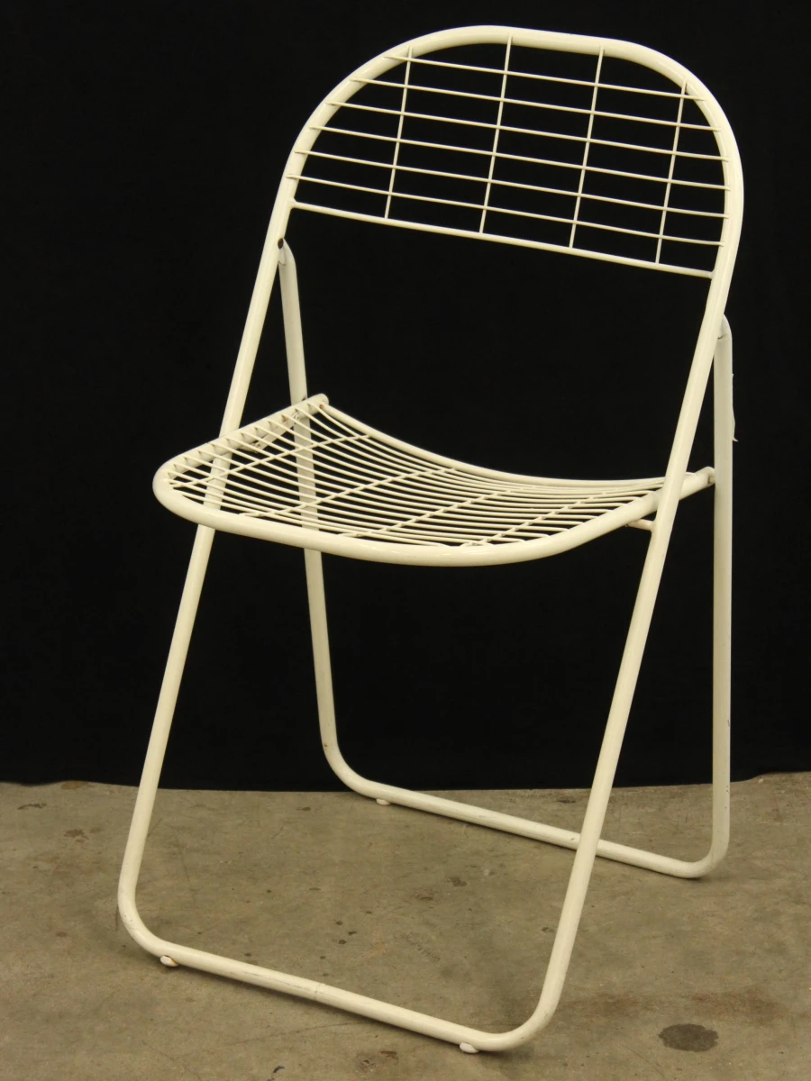 IKEA vintage metalen inklapbare stoel