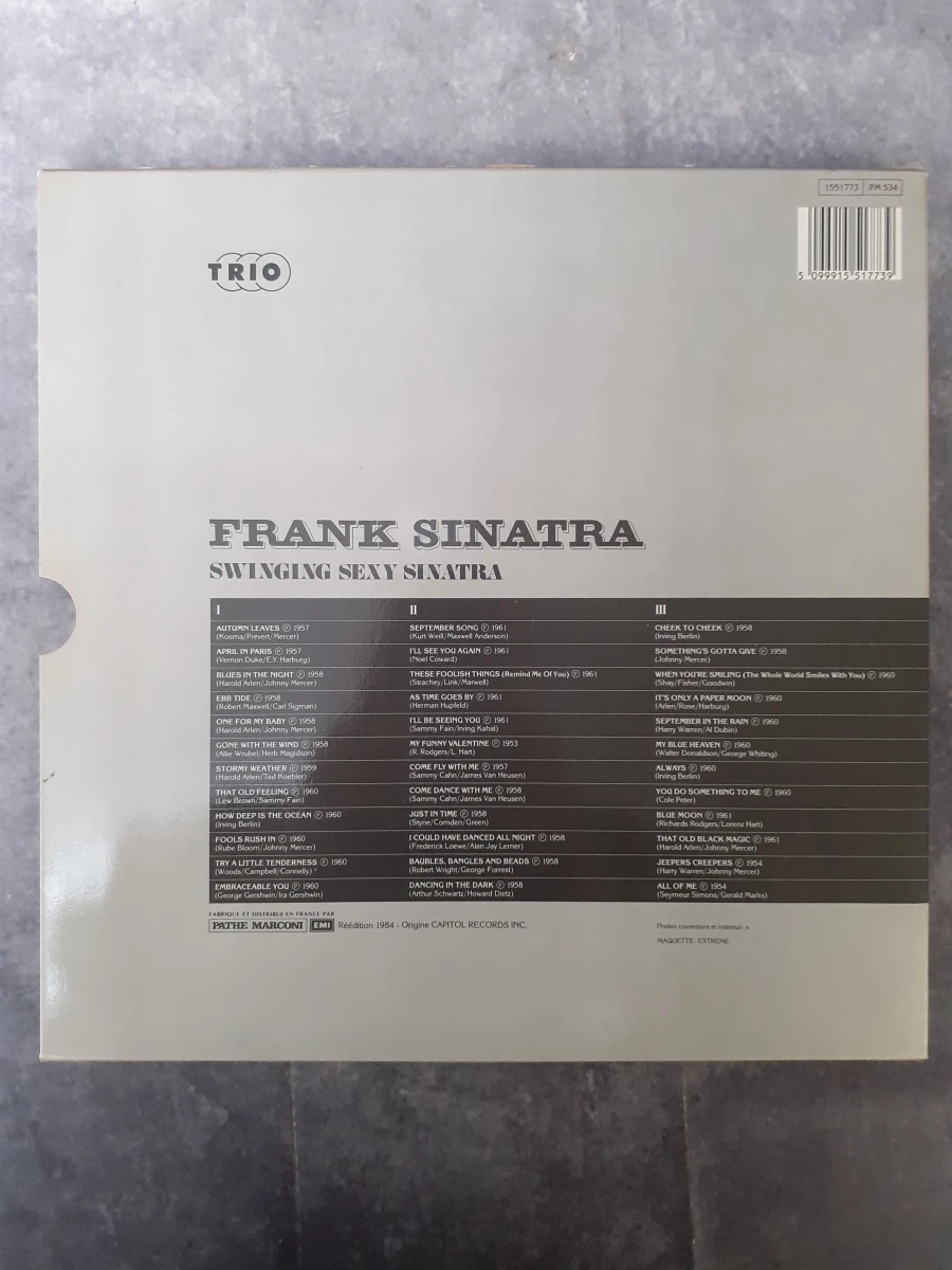 Vinyl: Frank Sinatra - Swinging Sexy Sinatra - foto 2