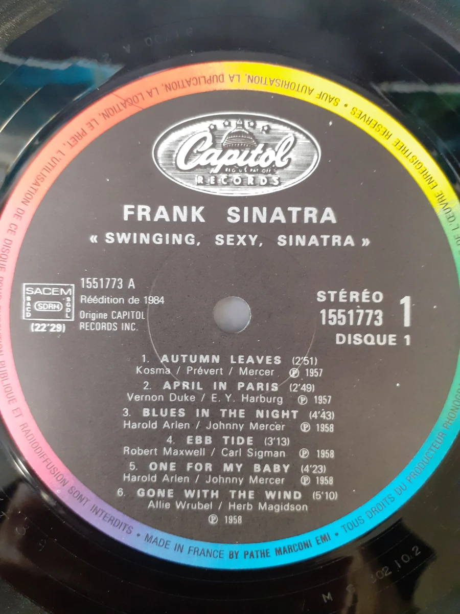 Vinyl: Frank Sinatra - Swinging Sexy Sinatra - foto 4