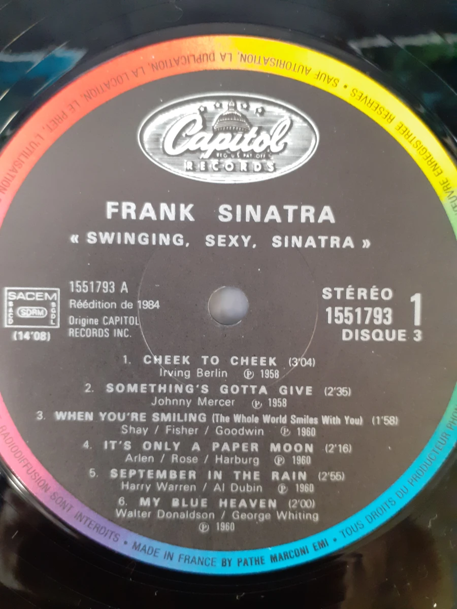 Vinyl: Frank Sinatra - Swinging Sexy Sinatra - foto 6