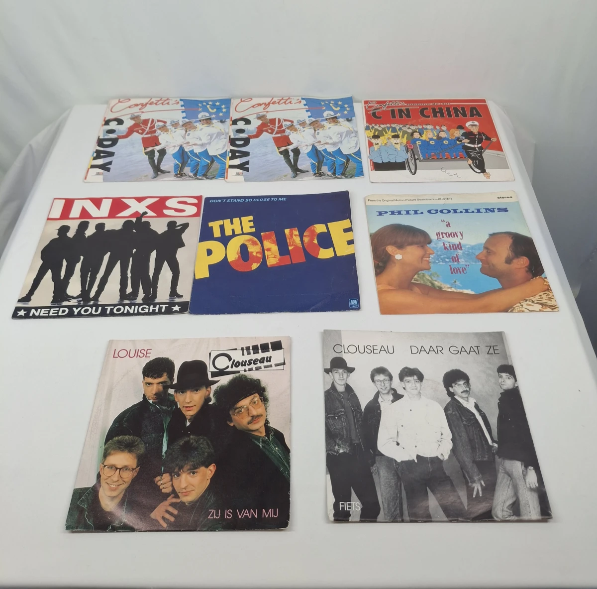 Lot singles: 80's Nostalgie op Vinyl: Van Clouseau tot The Police