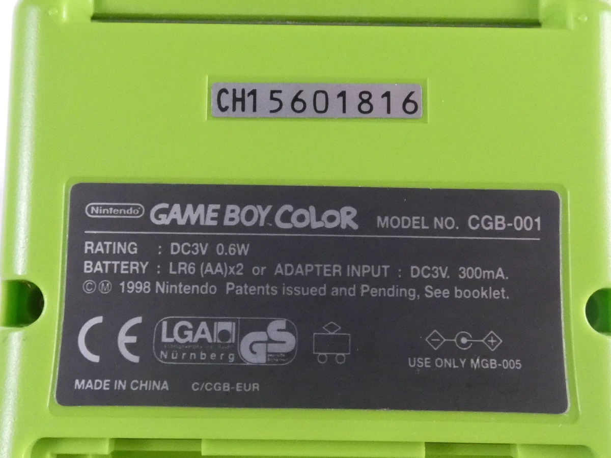 Nintendo Game Boy Color met Pokémon spel en draagtas - foto 5