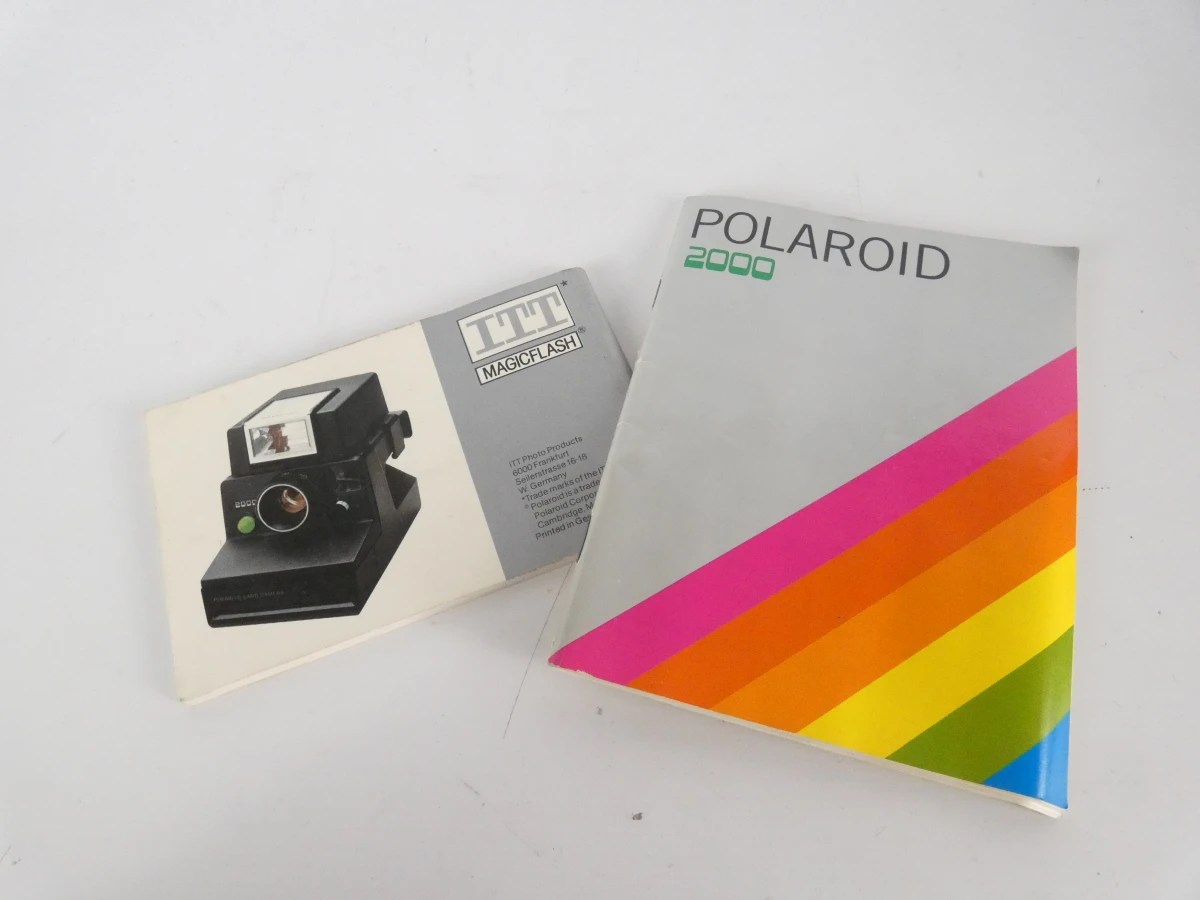 Polaroid 2000 Land Camera met etui en handleidingen - foto 10
