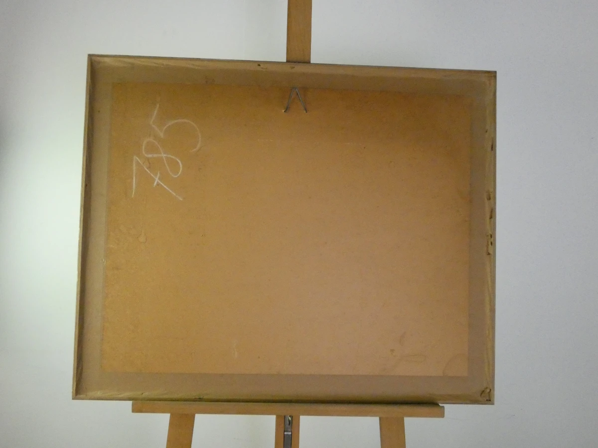 Gesigneerde litho in lijst, genummerd 30/100