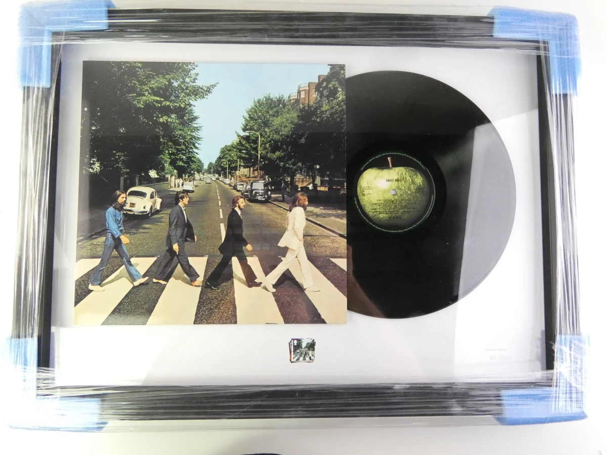 50th Anniversary Limited Edition ingekaderde Vinyls The Beatles