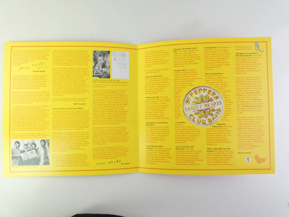 50th Anniversary Limited Edition ingekaderde Vinyls The Beatles