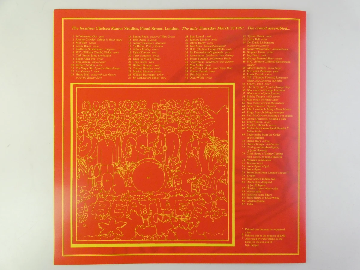 50th Anniversary Limited Edition ingekaderde Vinyls The Beatles