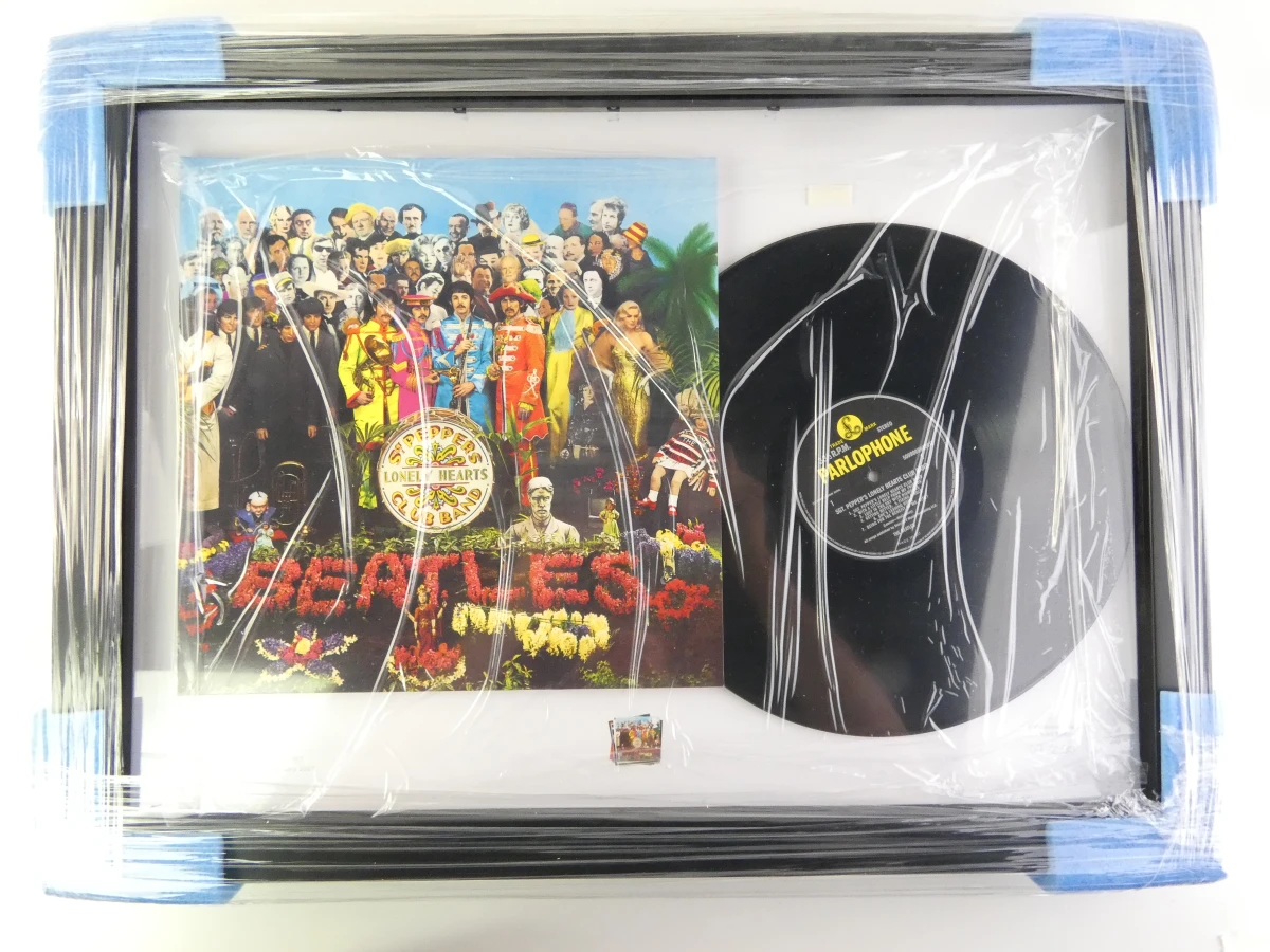 50th Anniversary Limited Edition ingekaderde Vinyls The Beatles