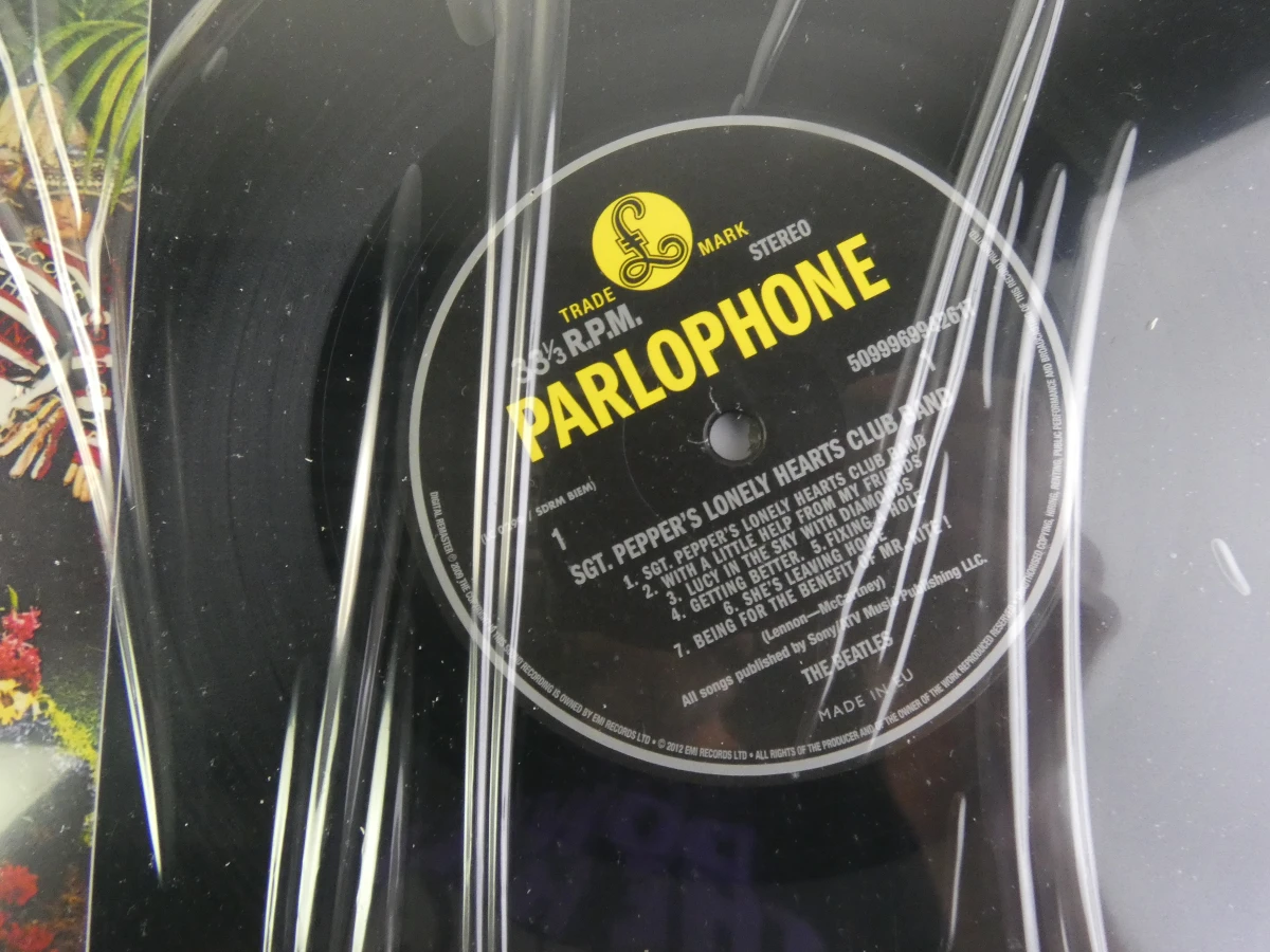 50th Anniversary Limited Edition ingekaderde Vinyls The Beatles