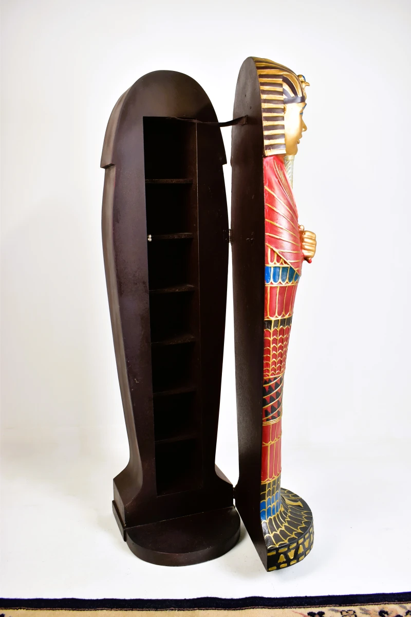 Decoratieve sarcofaag kast in Egyptische stijl - foto 7