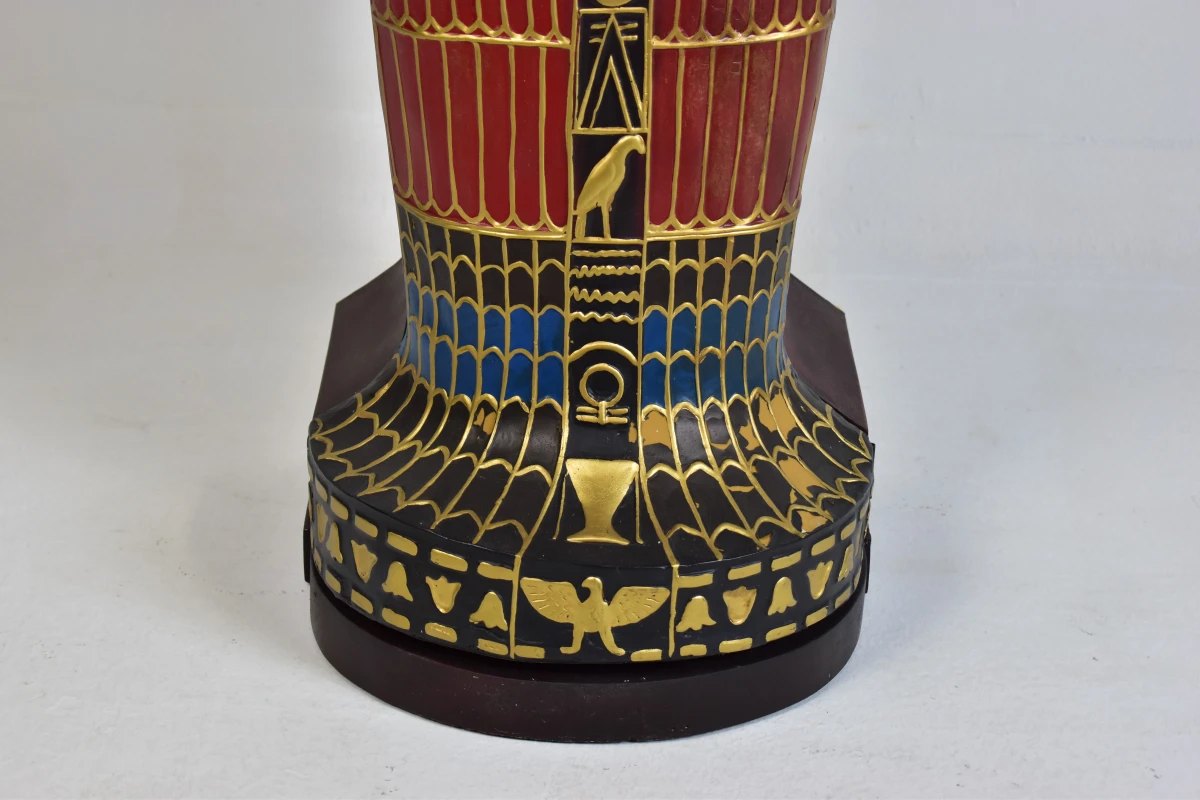 Decoratieve sarcofaag kast in Egyptische stijl - foto 4