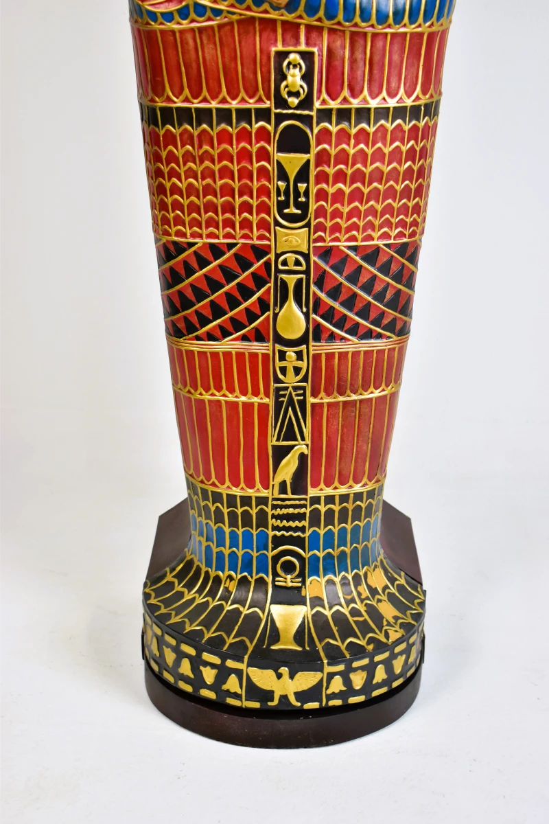 Decoratieve sarcofaag kast in Egyptische stijl - foto 5
