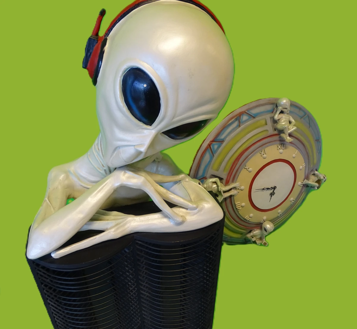 Alien CD-rek en klok - foto 3