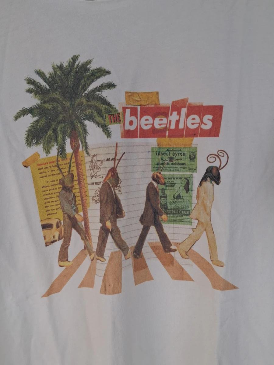 Beatles Abbey Road beatles/beetles SPOOF T-shirt