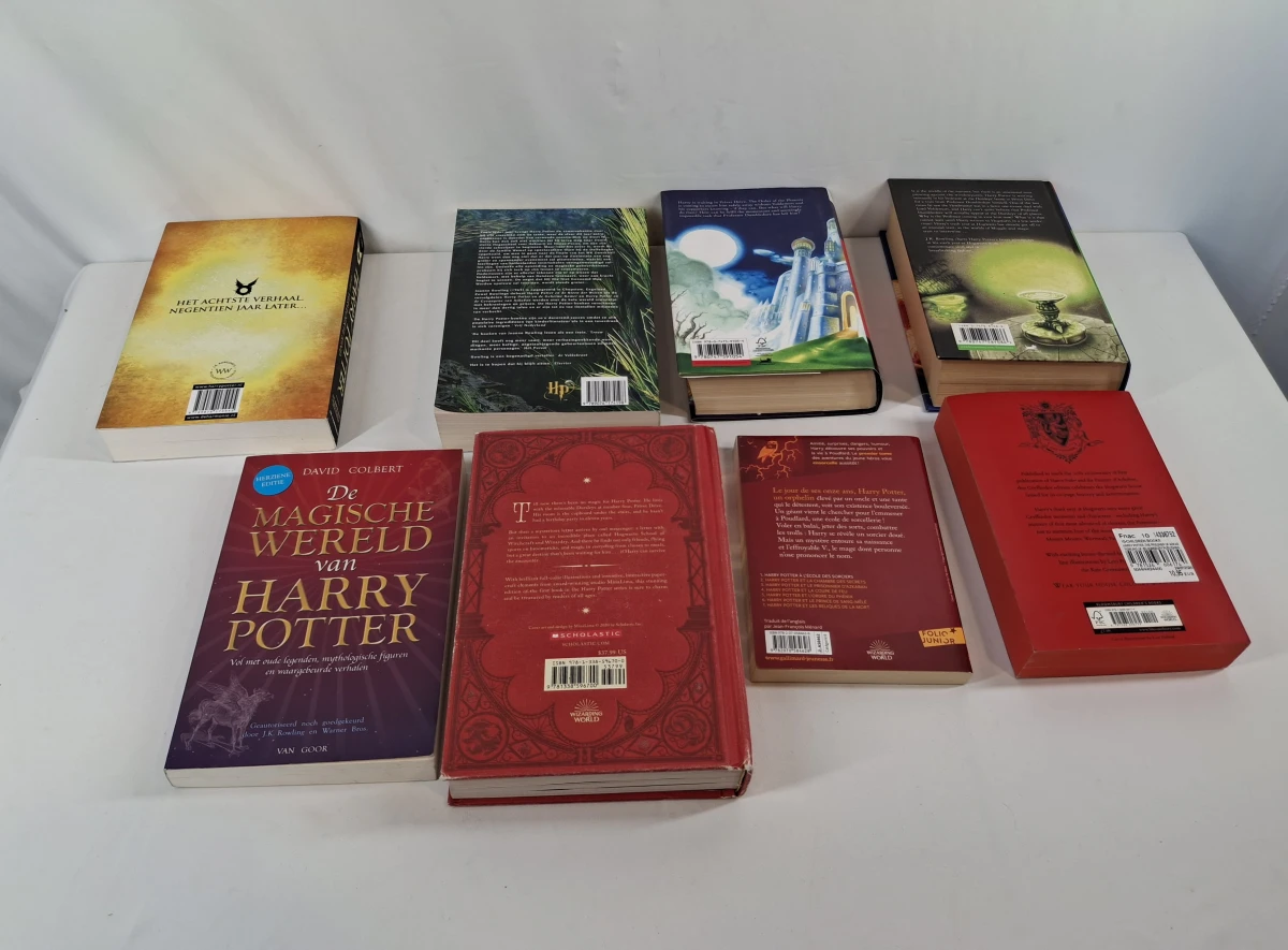 8-delige Harry Potter boekenset
