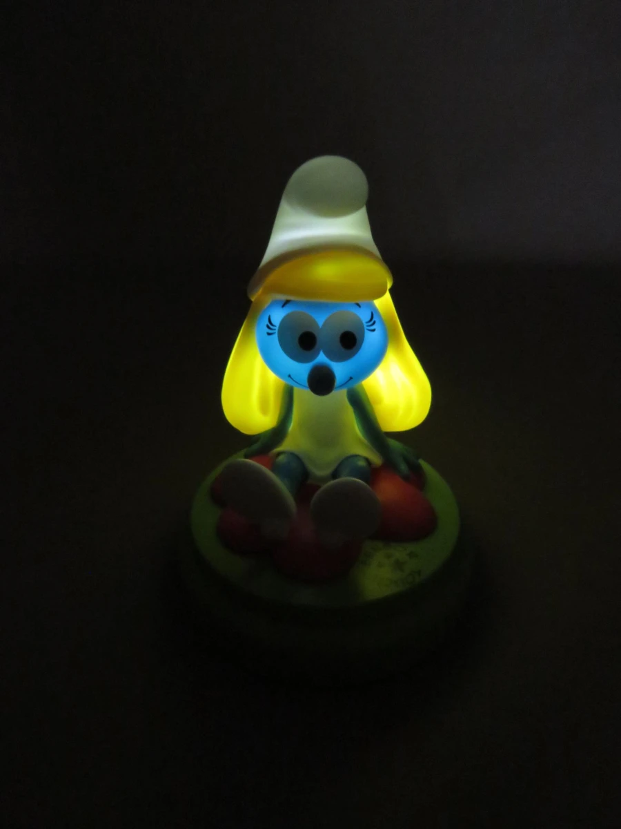 Smurfen nachtlamp - foto 2