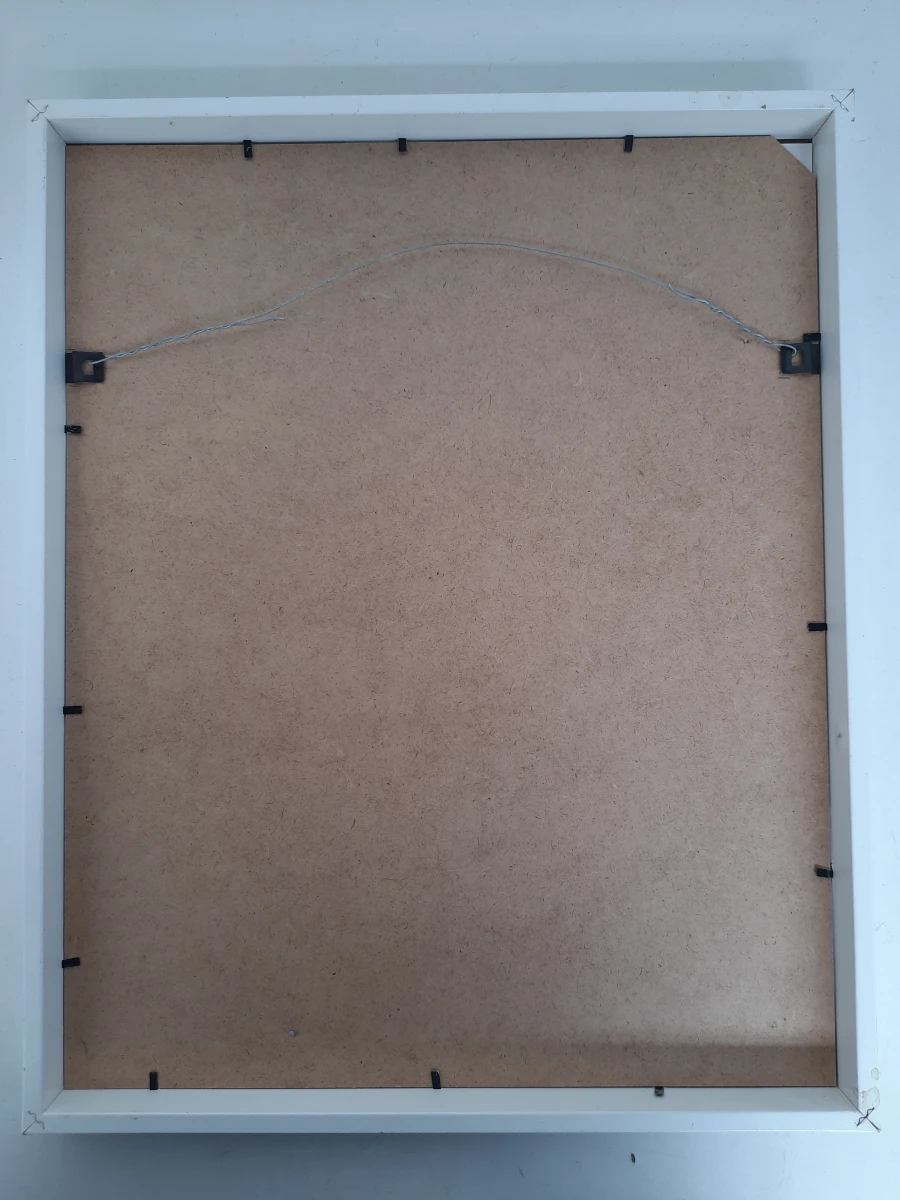 Originele Tekening 'Kersen in Muziekpapier' – Gesigneerd Muylle M.L.