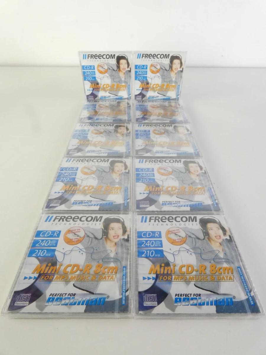 Set diverse lege CD's en DVD's in originele verpakking
