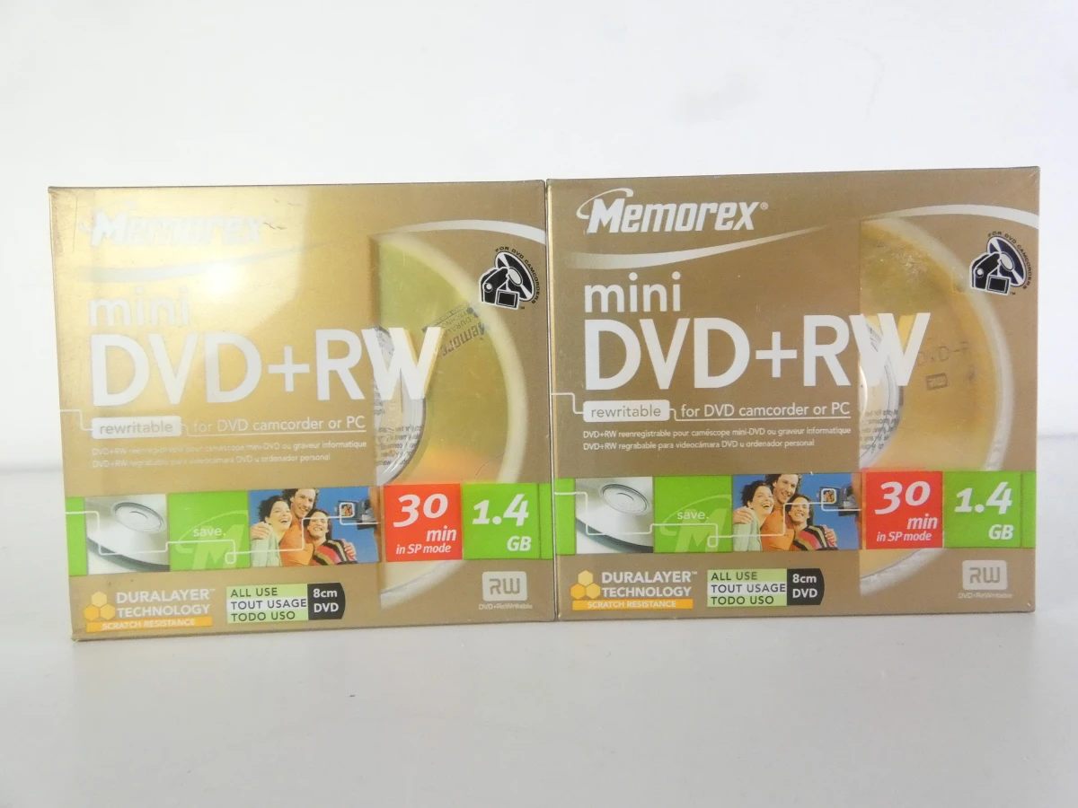 Set diverse lege CD's en DVD's in originele verpakking