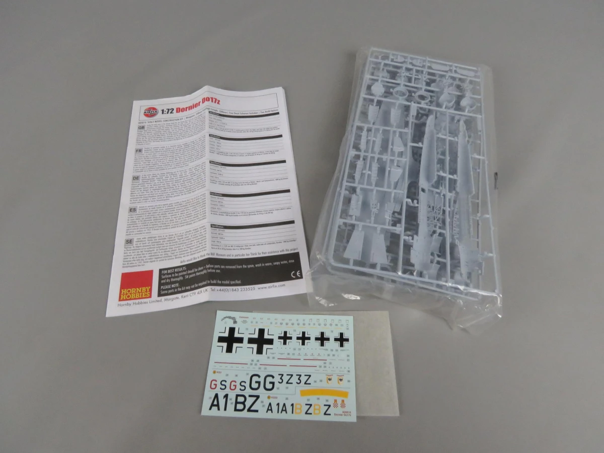 Airfix modelbouwset Dornier Do17z
