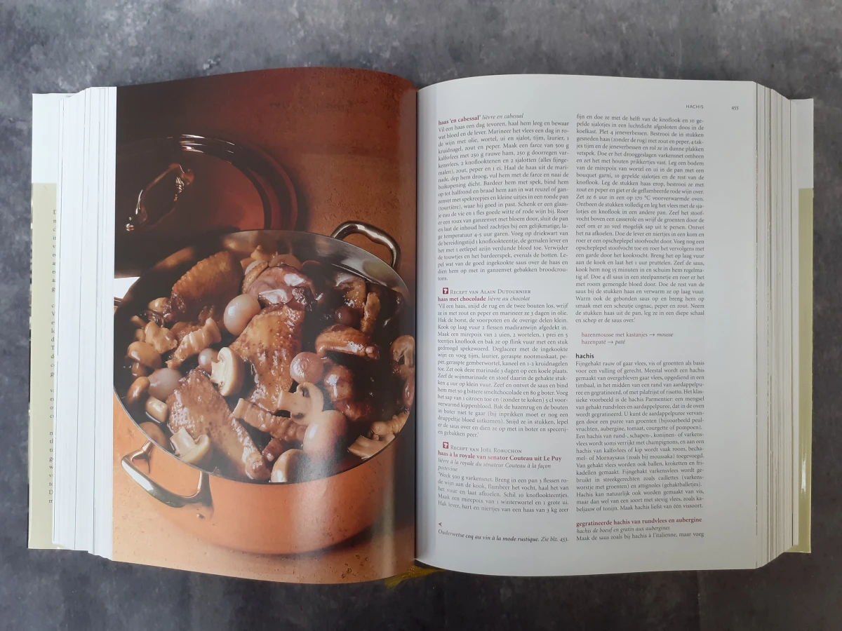 Boek: De Grote Larousse Gastronomique + Receptenboek - foto 8