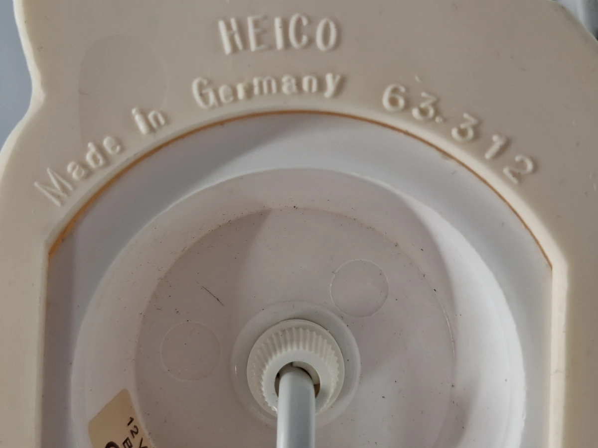Vintage HEICO konijnenlamp - Model 63.312 - Made in Germany - foto 13