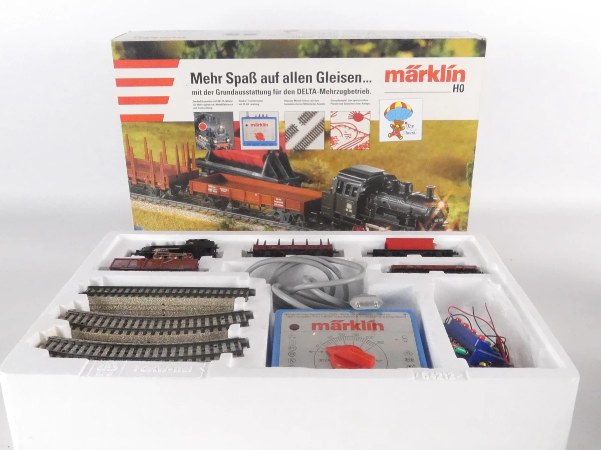 Märklin HO modeltrein startset met rails en accessoires