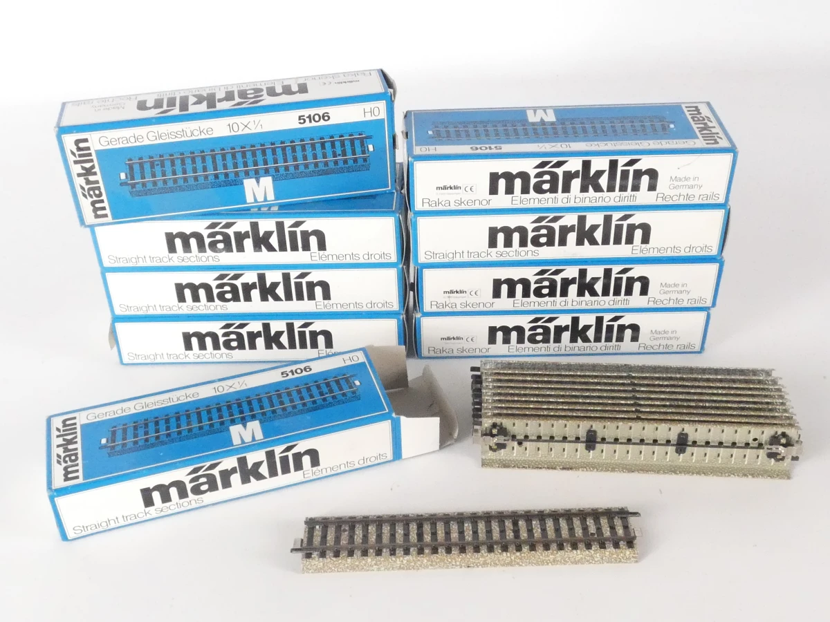 Märklin HO modeltrein startset met rails en accessoires