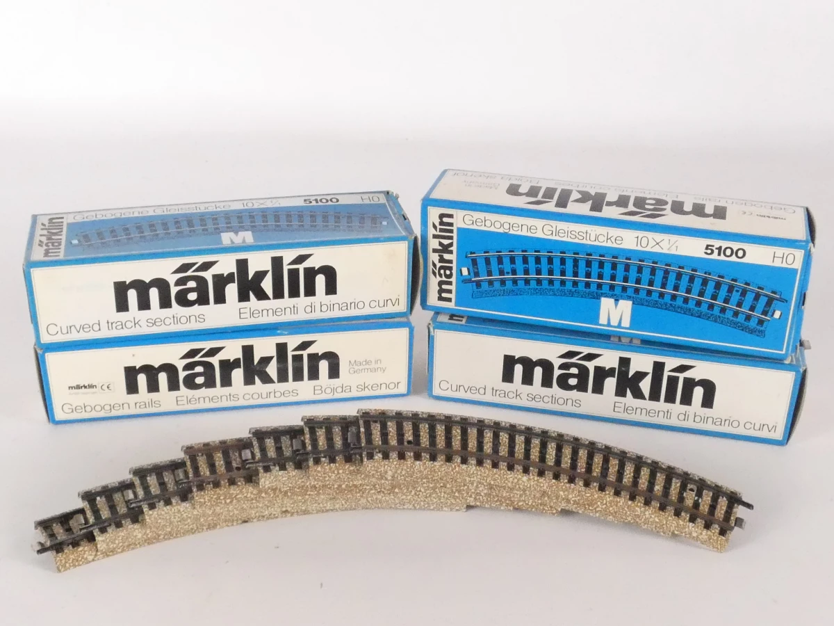 Märklin HO modeltrein startset met rails en accessoires