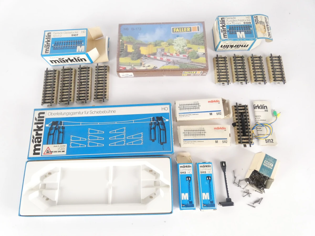 Märklin HO modeltrein startset met rails en accessoires