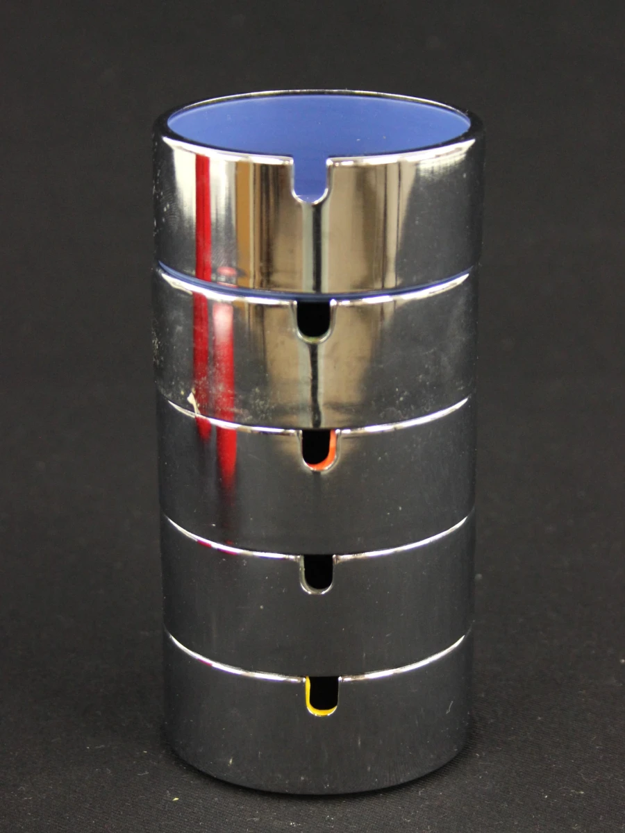 5 Vintage IPPAG "Tower" Design Asbak - Jaren 70 - foto 7