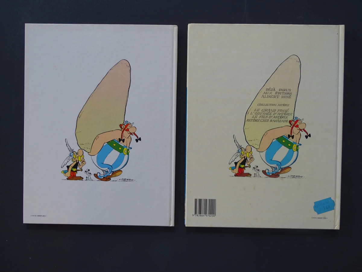 17 Franse; waarbij eerste drukken; stripverhalen "Asterix"