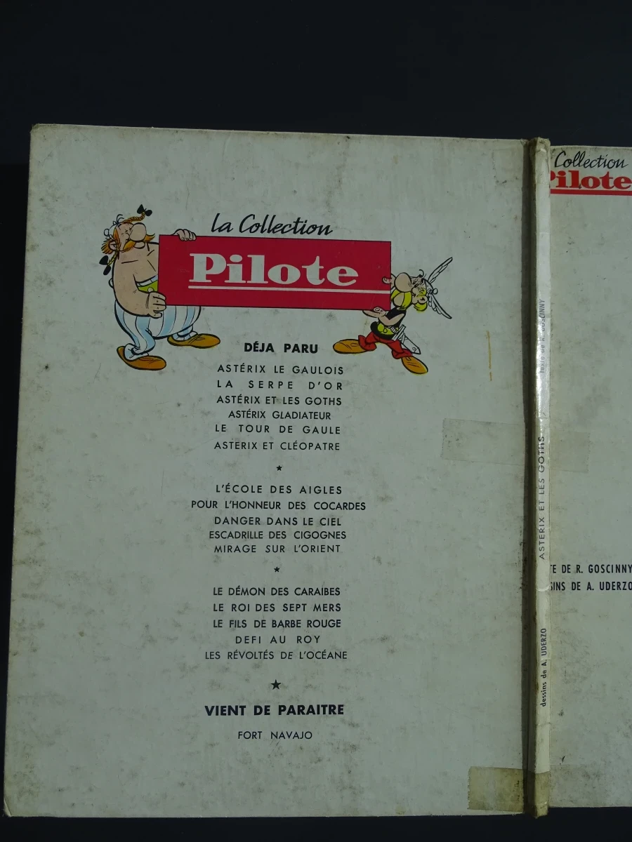17 Franse; waarbij eerste drukken; stripverhalen "Asterix"