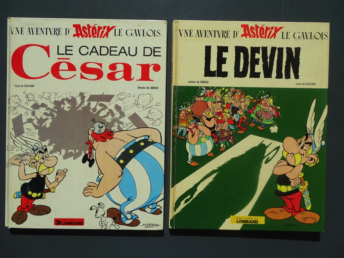 17 Franse; waarbij eerste drukken; stripverhalen "Asterix"