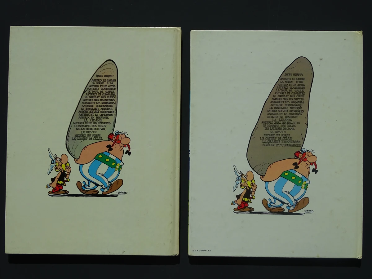 17 Franse; waarbij eerste drukken; stripverhalen "Asterix"